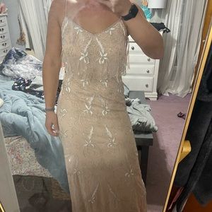 Adrianna Papell beaded gown